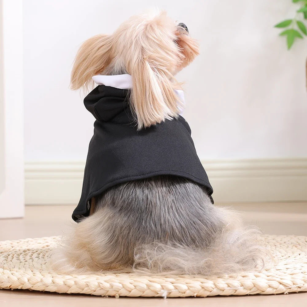 Halloween Cats Nun Costume Jesus Cross Print Kitty Clothes for Small Dogs Funny Cute Dress Up Party Pet Overalls Cat Accessories
