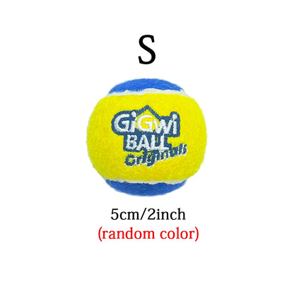 Pet Dog Squeaky Tennis Ball Interactive Dog Toys High Bounce Sound Rubber Ball  for Dogs Training Outdoor Play Ball Puppy Gift
