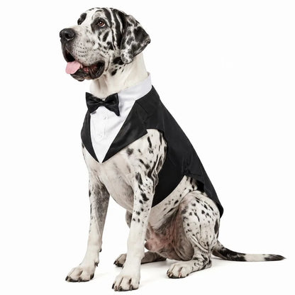 Four Seasons Dog Business Suit Vest Set Cool Funny Close-fitting Dog Tuxedo Jacket Breathable Cool Pet Clothes For Pet S To 2XL