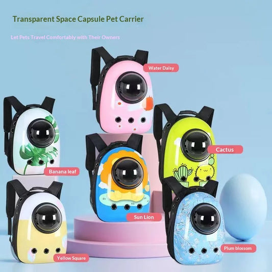 Portable pet carrier travel backpack for cats and dogs pet supplies pet bag cat backpack space