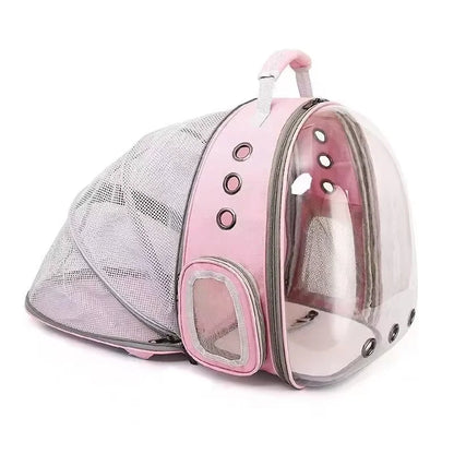 Space Capsule Transparent Cat Bag Out Breathable Backpack Pet Bag Oxford Cloth Portable Cat Bag Pet Supplies