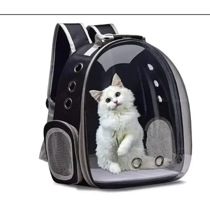 Space Capsule Transparent Cat Bag Out Breathable Backpack Pet Bag Oxford Cloth Portable Cat Bag Pet Supplies