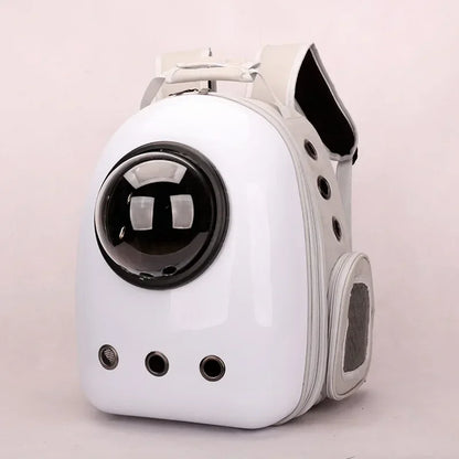 Space Capsule Transparent Cat Bag Out Breathable Backpack Pet Bag Oxford Cloth Portable Cat Bag Pet Supplies