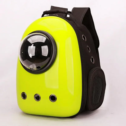 Space Capsule Transparent Cat Bag Out Breathable Backpack Pet Bag Oxford Cloth Portable Cat Bag Pet Supplies