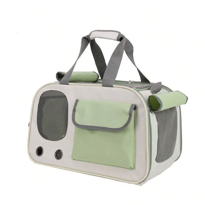 1Pcs Portable Pet Carrier Cat Bag For Cats And Dogs Ideal For Travel And Outdoor Activities Suitable For Cats And Small Dogs