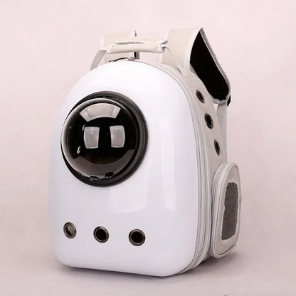 Space Capsule Transparent Cat Bag Out Breathable Backpack Pet Bag Oxford Cloth Portable Cat Bag Pet Supplies