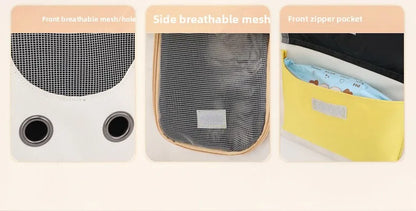 1Pcs Portable Pet Carrier Cat Bag For Cats And Dogs Ideal For Travel And Outdoor Activities Suitable For Cats And Small Dogs