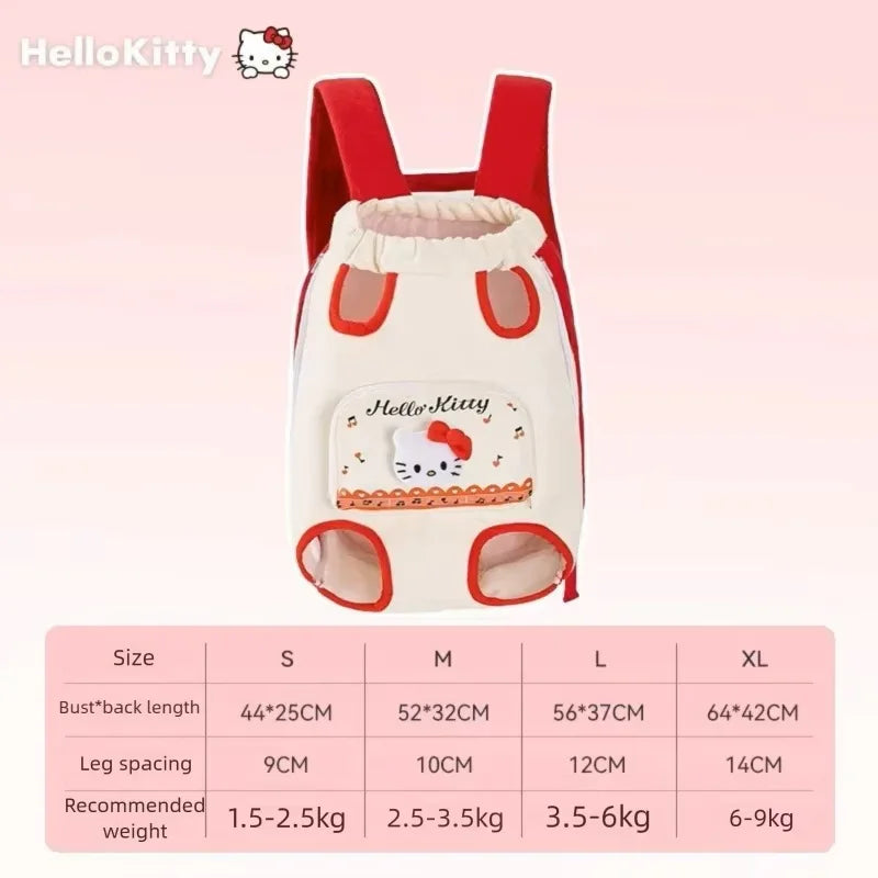 Pet Dogs Carrier Backpack Cat Carrier Portable Outdoor Dog Cat Carrier Chest Strap Outdoor Adjustable Hands Free Dog Backpack