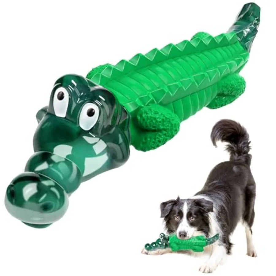 Dog Toys for Aggressive Chewers - Indestructible Dog Chew Toys for Small, Medium, Large Breed to Reduce Pet Anxiety and Boredom
