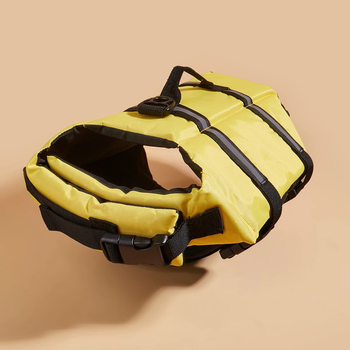 Dog Life Jacket Reflective Enhanced Buoyancy Life-saving Handle Adjustable Puppy Life Vest for Pets Swimming Summer Life Jacket