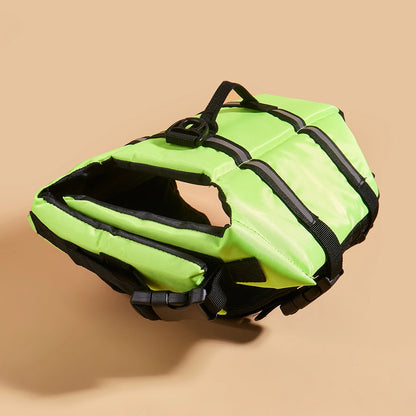 Dog Life Jacket Reflective Enhanced Buoyancy Life-saving Handle Adjustable Puppy Life Vest for Pets Swimming Summer Life Jacket