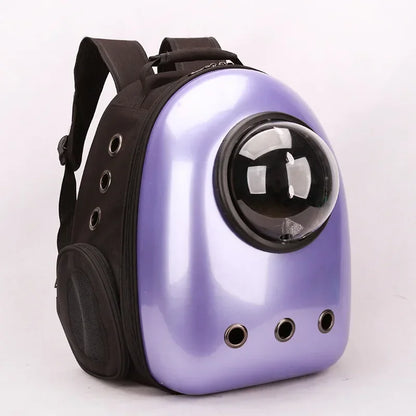 Space Capsule Transparent Cat Bag Out Breathable Backpack Pet Bag Oxford Cloth Portable Cat Bag Pet Supplies